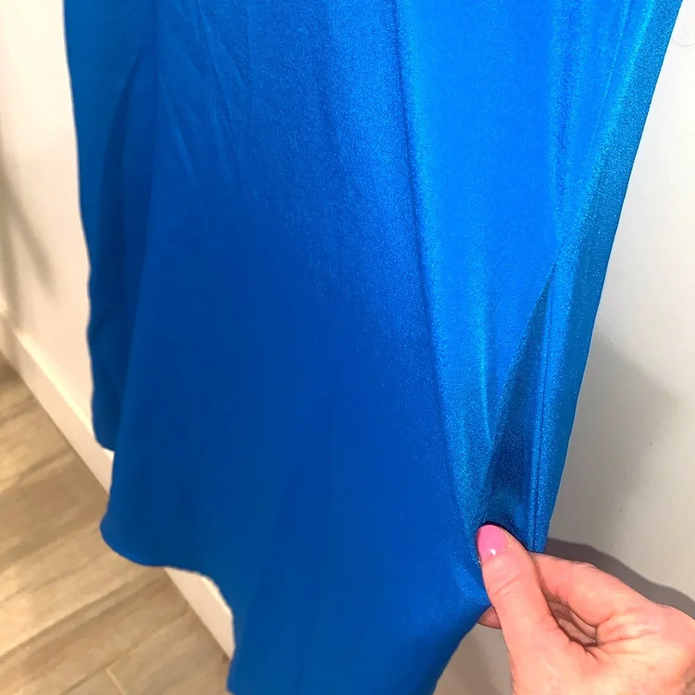 J.Crew Electric Blue Racer Back Dress w/Pockets